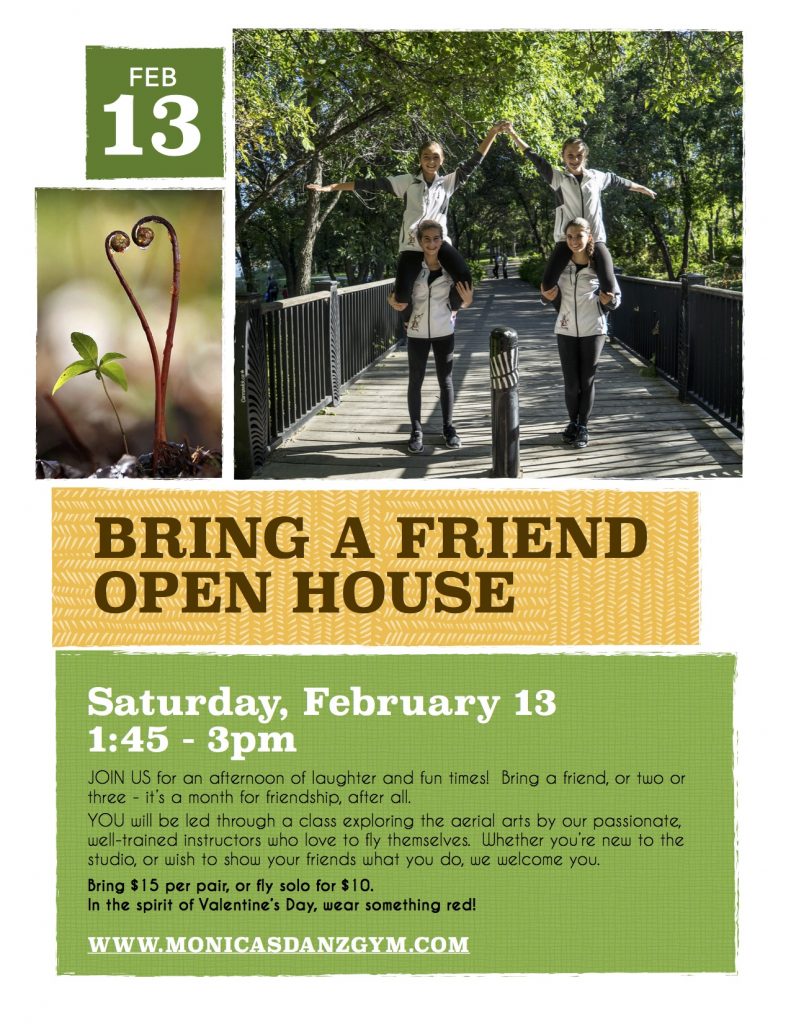 Bring a Friend - Open House Class 2016 (Poster - JPEG)