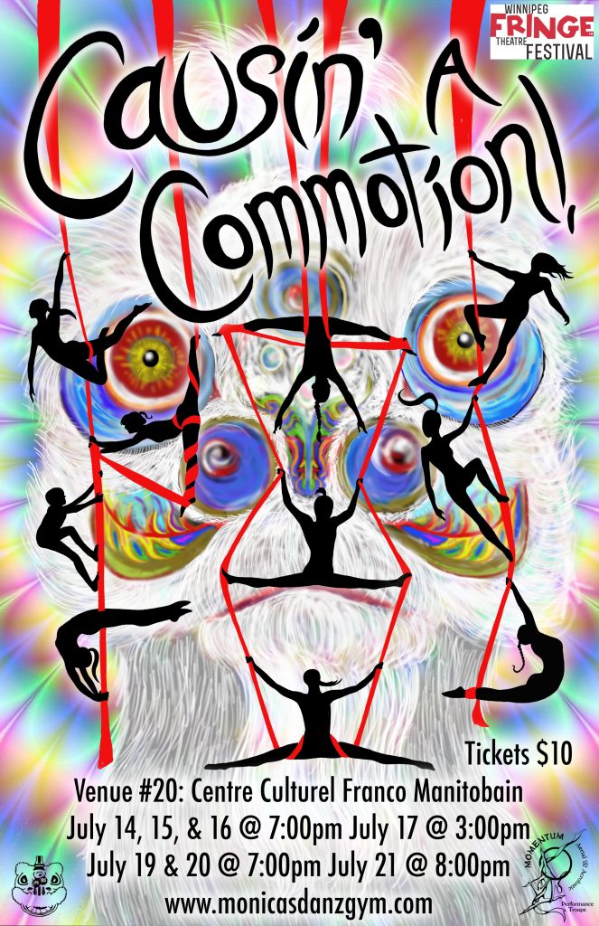 causing a commotion