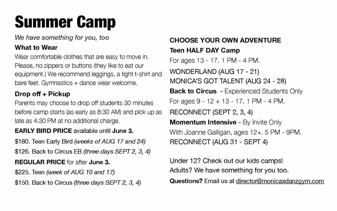 Summer Camp 4
